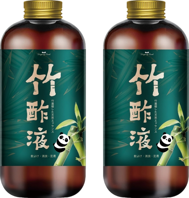 QUNDO 康朵 竹醋液, 2個, 500ml