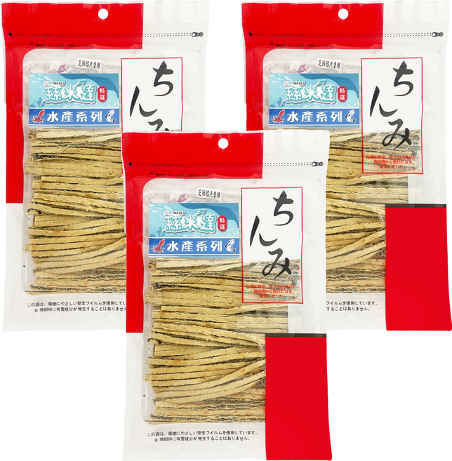 絲米達 芝麻鱈魚香絲, 100g, 3個