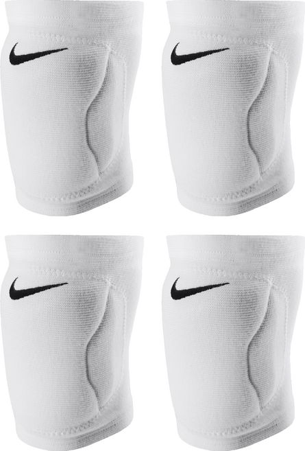 NIKE 耐吉 ESSENTIAL 排球護膝, 2雙, 白色
