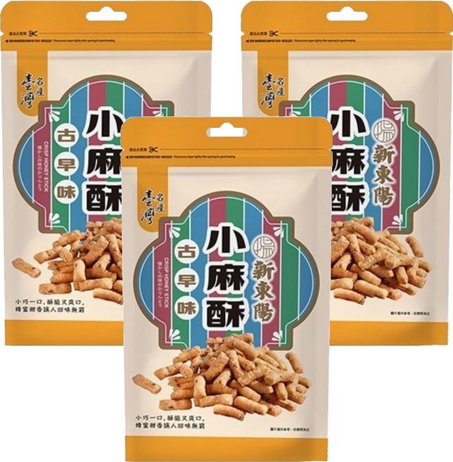 新東陽 古早味小麻酥, 100g, 3個