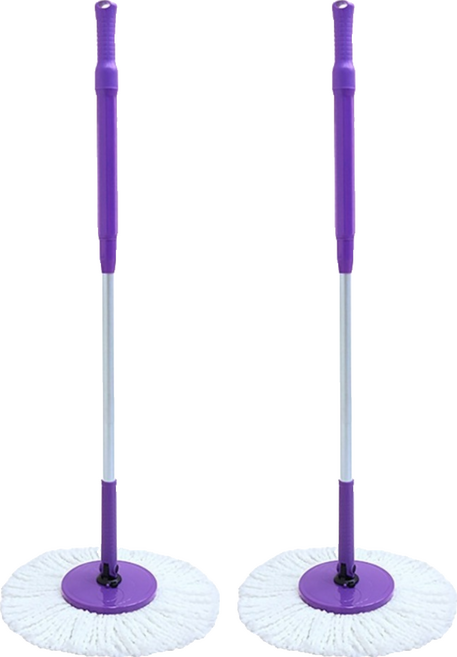 NEXCLEANS 舞水痕 手壓式拖把架 + 布盤, 2個