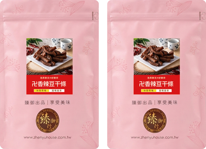 臻御行 香辣豆干條, 300g, 2個