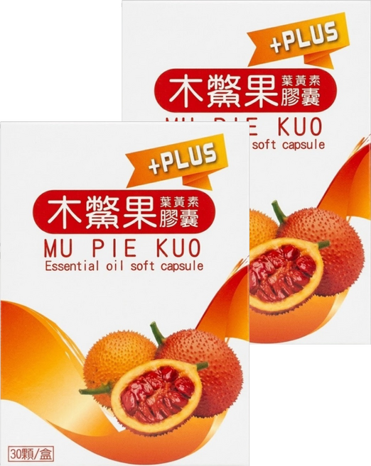 YAYU BIOMED 雅譽生醫 木鱉果葉黃素膠囊, 2個, 30顆