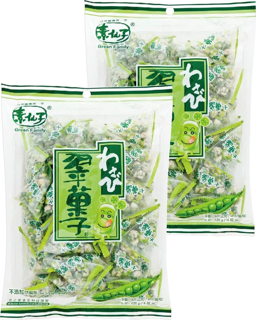 TRYGOODZ 翠菓子 哇沙米豆, 420g, 2個