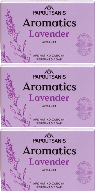 Aromatics 薰衣草舒緩保濕沐浴皂, 100g, 3個