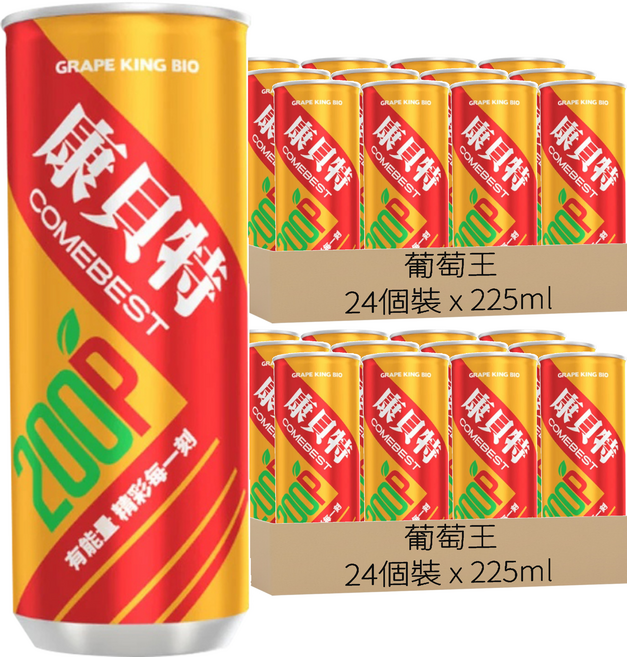 葡萄王 康貝特200P EX, 48個裝, 225ml