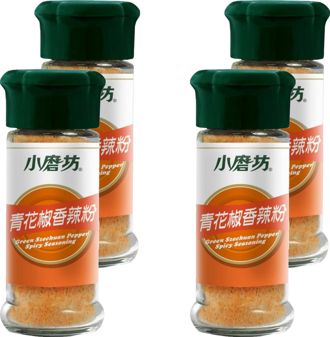 小磨坊 青花椒香辣粉, 30g, 4個