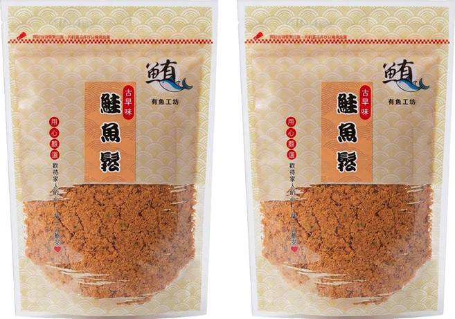 Huikun Firm 蕙坤有魚 古早味 鮭魚鬆, 100g, 2個