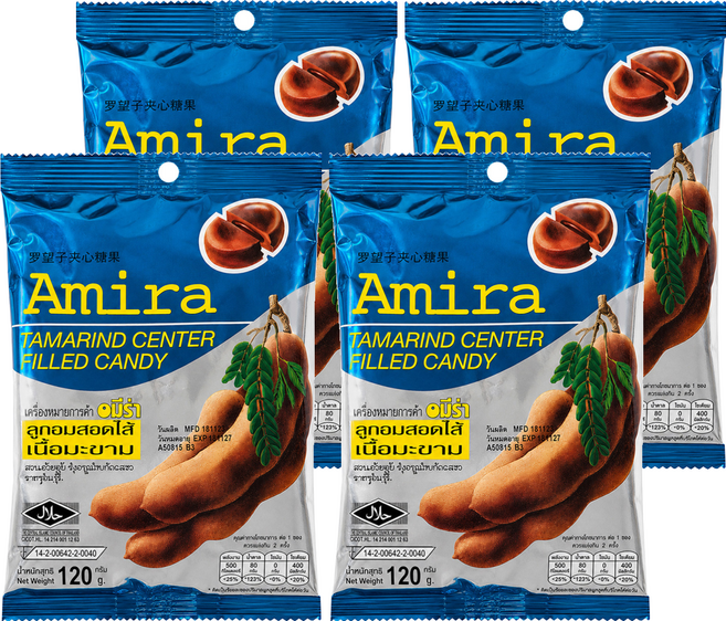 泰國 Amira 酸子糖果, 120g, 4個
