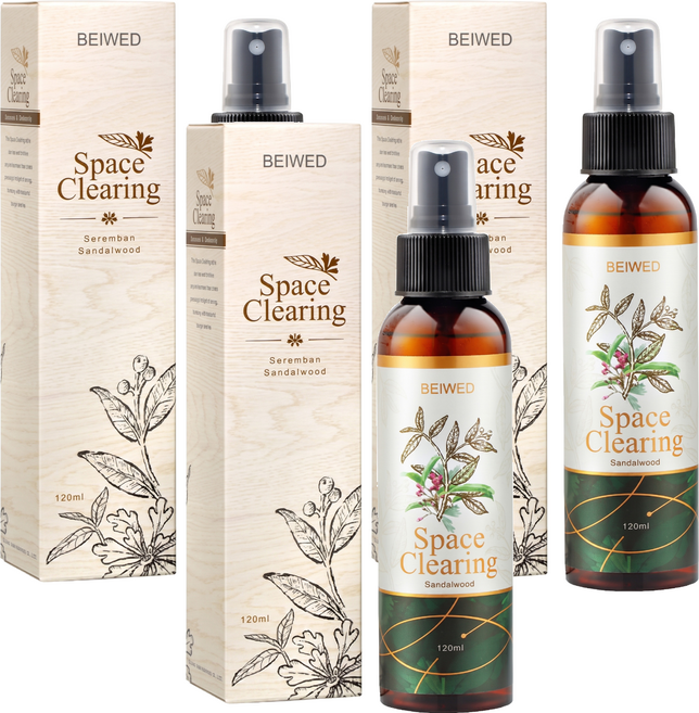 BEIWED 貝薇美學 芙蓉檀香淨化香氛噴霧, 3個, 120ml