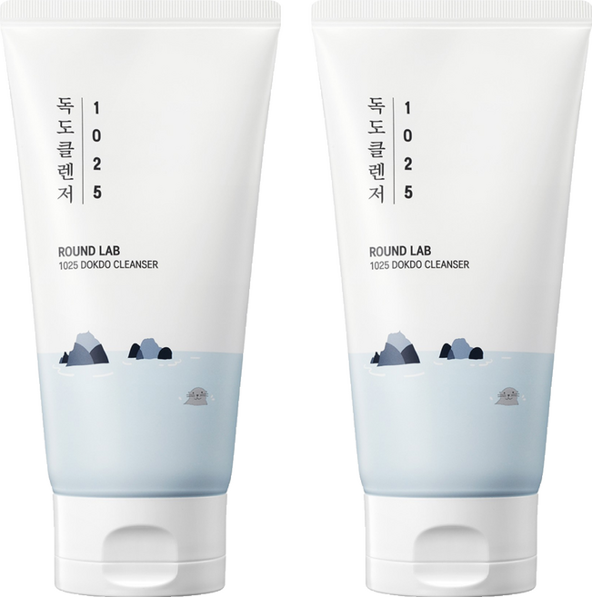 RoUND LAB 台灣公司貨 獨島 1025 獨島保濕洗面乳, 2個, 150ml