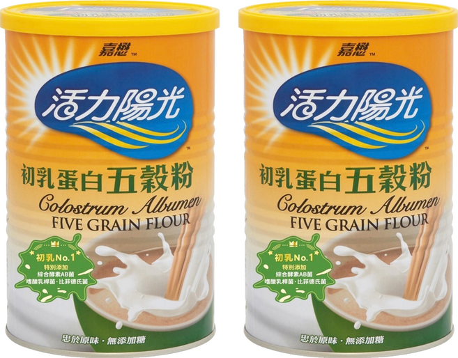 Rejuvenator 活力陽光 初乳蛋白 五穀粉, 500g, 2個