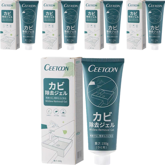 CEETOON 除霉凝膠, 150g, 5個