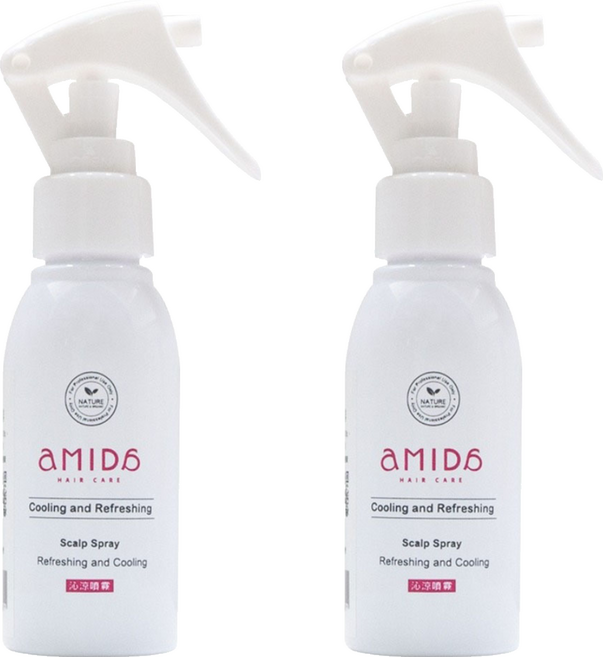 aMIDa 阿蜜達 沁涼頭皮清新噴霧, 2個, 80ml
