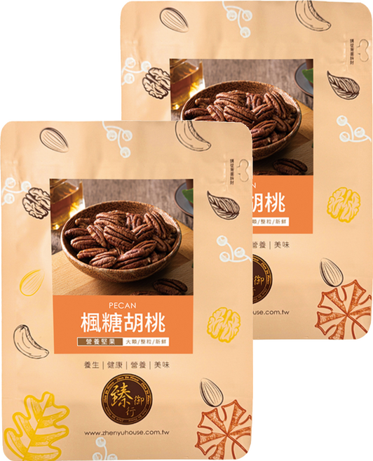 臻御行 楓糖胡桃, 200g, 2個