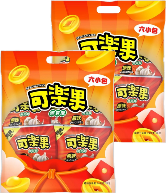 可樂果 量販包 6包入, 144g, 2袋