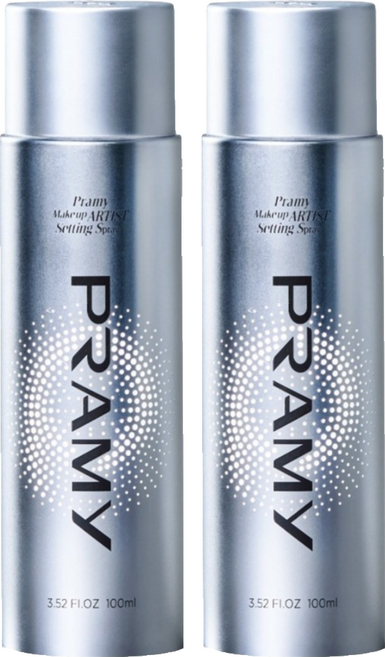 PRAMY 柏瑞美 台灣公司貨 化妝師持久定妝噴霧, 2個, 100ml