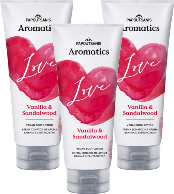 Aromatics 香草維他命E身體乳液, 3個, 200ml