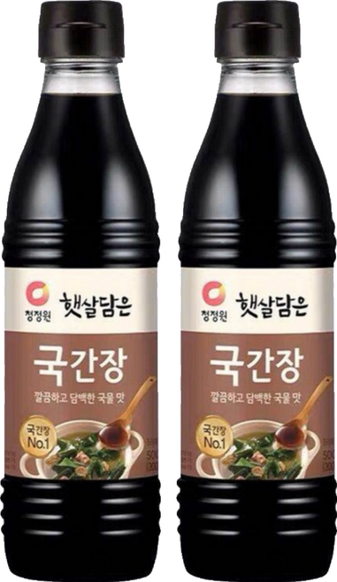 清淨園 Hatdam 清淡醬油/湯醬油, 2個, 840ml