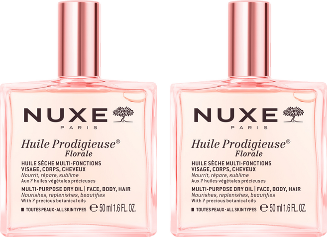 NUXE 巴黎歐樹 台灣公司貨 全效花香精華油, 2件, 50ml
