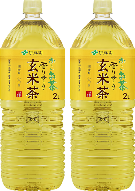 ITO EN 伊藤園 玄米茶, 2個, 2L