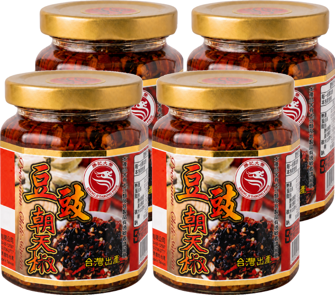 勝記大榮 豆豉朝天椒, 240g, 4個