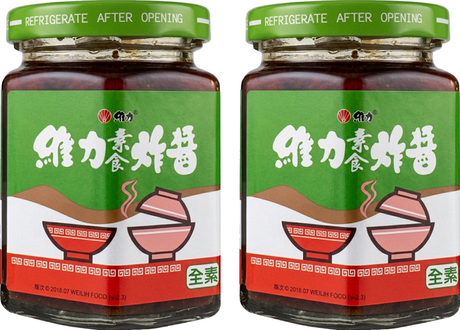 維力 素食炸醬罐, 175g, 2個