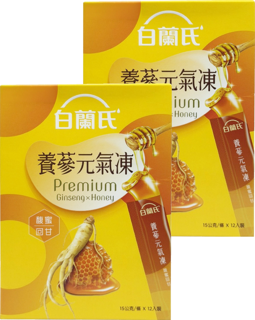 BRAND'S 白蘭氏 養蔘元氣凍 馥蜜回甘 12入, 180g, 2套