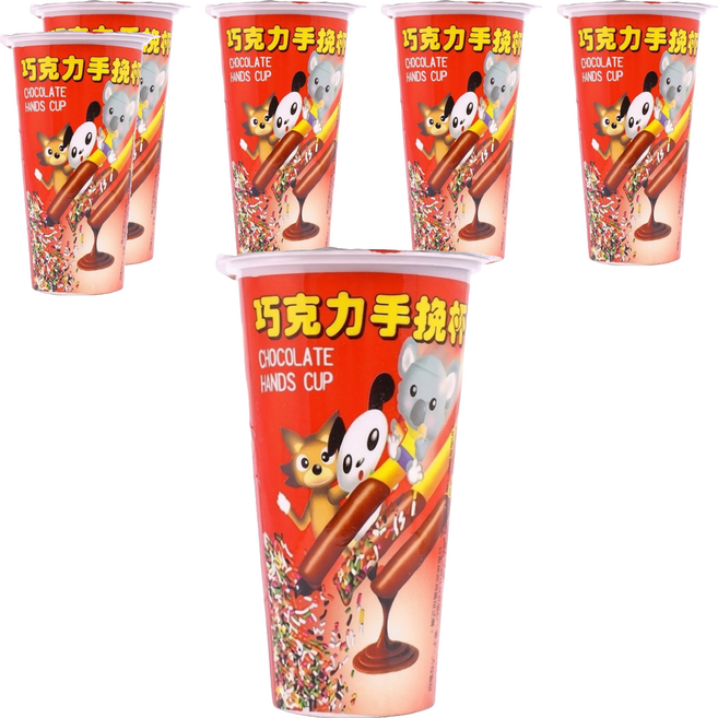川元食品 巧克力杯, 25g, 6個