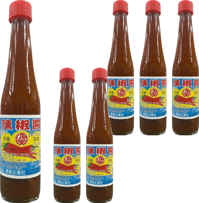源美 辣椒醬, 6個, 400ml