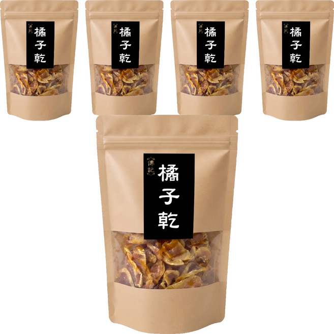 傳記 橘子乾, 90g, 5個