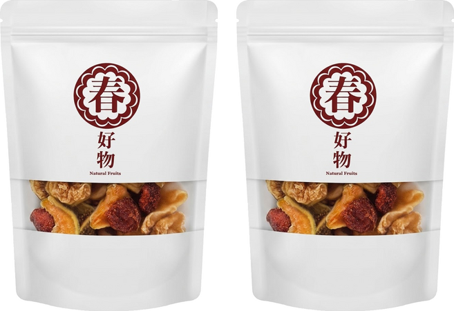 春哥好物 繽紛綜合水果乾 A款5種綜合, 240g, 2包