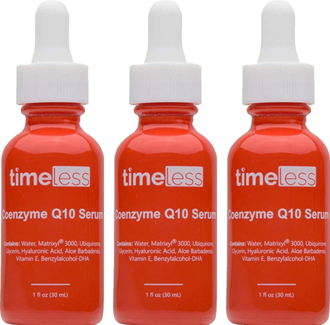 timeless SKIN CARE Q10彈力緊膚精華, 3件, 30ml