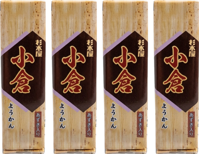 SUGIMOTOYA SEIKA 杉本屋 紅豆羊羹, 400g, 4個
