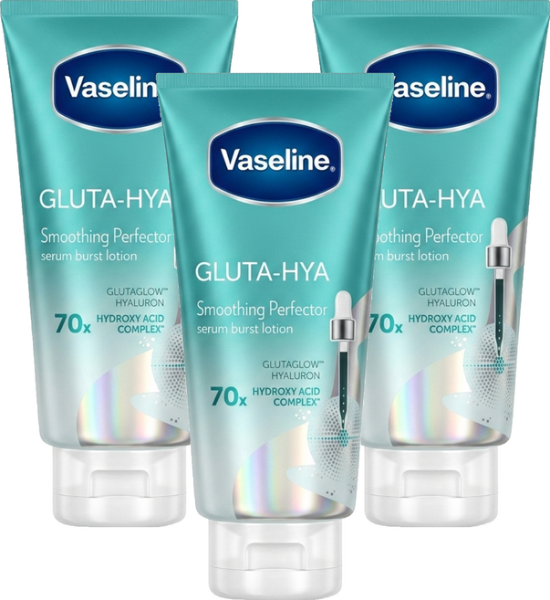 Vaseline 凡士林 水楊酸煥膚精華凝乳, 3個, 300ml
