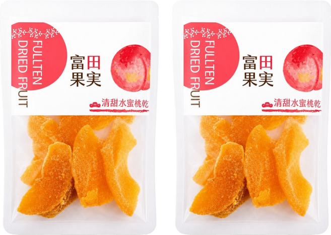 FULL TEN 富田 清甜水蜜桃, 2個, 60g