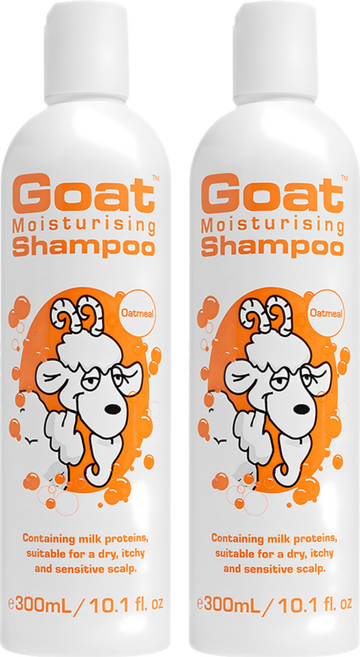 澳洲 Goat 山羊乳保濕洗髮精 燕麥 台灣公司貨, 2件, 300ml