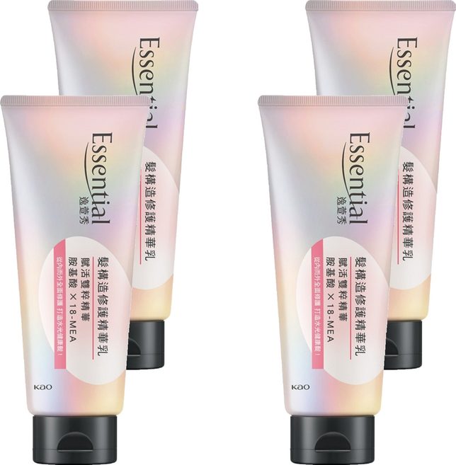 Essential 逸萱秀 髮構造修護護髮乳, 180g, 4個