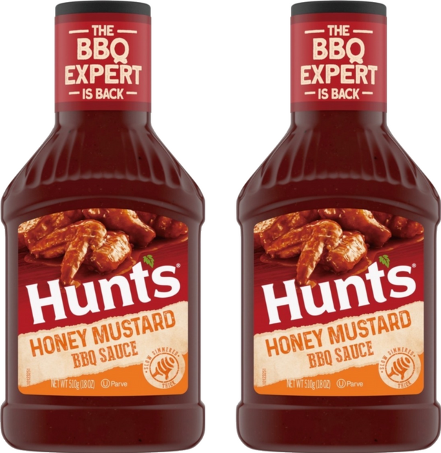 Hunt's 美式蜂蜜芥末燒烤醬 18oz, 510g, 2個