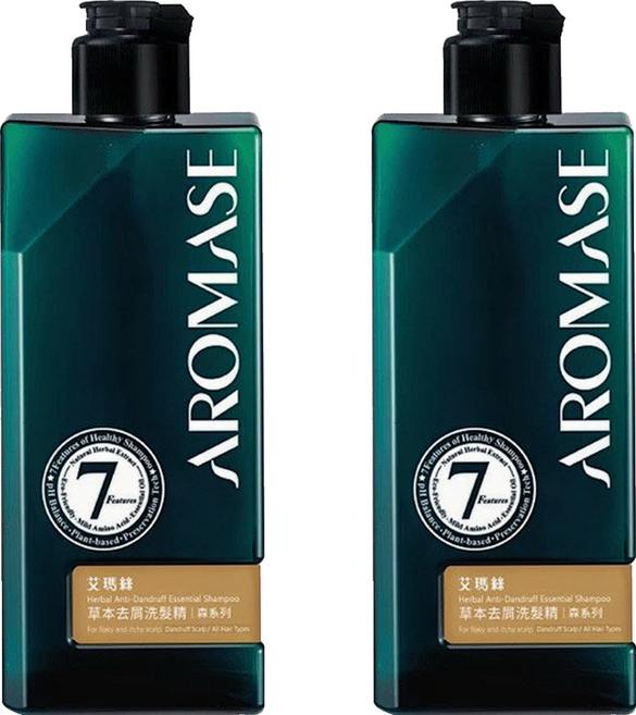 AROMASE 艾瑪絲 森系列 草本去屑洗髮精, 2件, 90ml