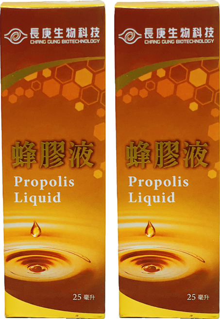 長庚生物科技 蜂膠液, 25ml, 2盒