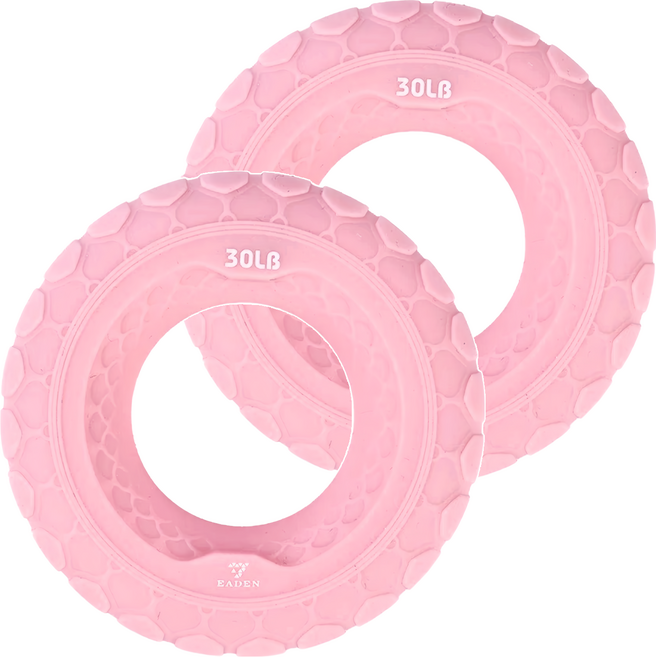 AD ROCKET Grip ring 握力訓練器 握力圈 30磅 58g, 粉紅色, 2個
