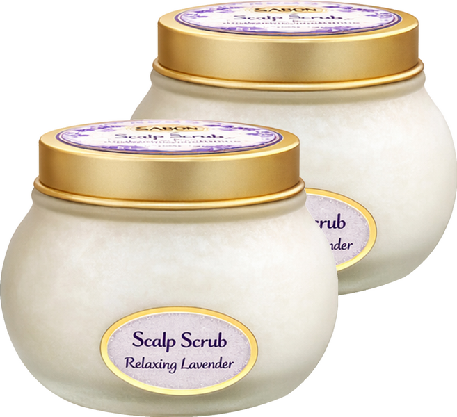 SABON 死海鹽頭皮磨砂膏 薰衣草, 300g, 2個