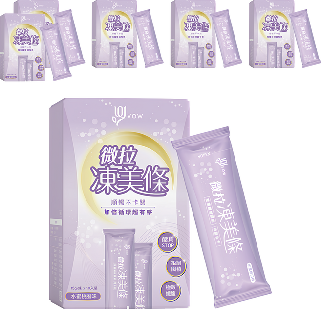 VOW 微拉凍美條 10包, 150g, 6盒