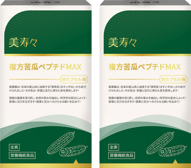 美壽壽 複方苦瓜胜肽 MAX, 2套, 30顆
