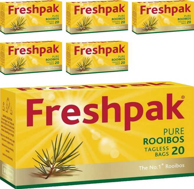 Freshpak 南非國寶茶 博士茶, 2.5g, 20包, 6盒
