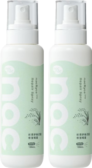 nac nac 初潤舒敏屁屁噴霧, 2個, 150ml