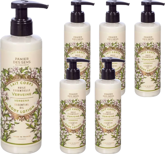 PANIER DES SENS 潘堤香頌 保濕身體乳液 馬鞭草, 250ml, 6瓶