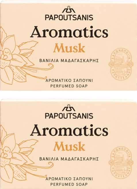 Aromatics 植萃麝香保濕沐浴皂, 100g, 2個