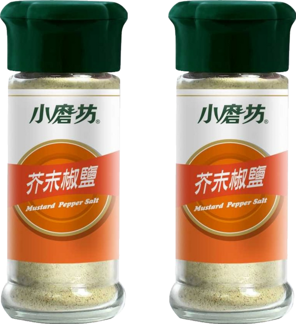 小磨坊 芥末椒鹽, 43g, 2個